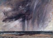 Rainstorm over the sea, John Constable